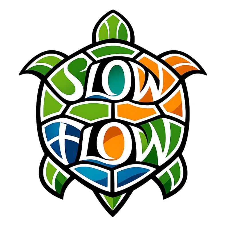 "Slow Flow" Turtle Mosaic