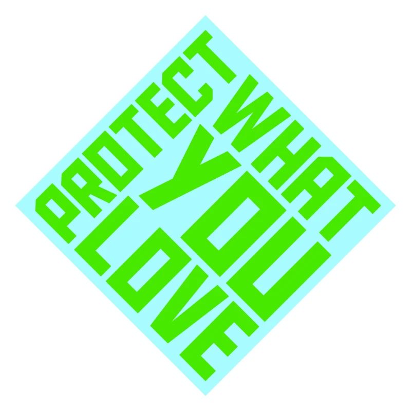 Déclaration de protection de la nature Protéger ce que vous aimez Logo de la Déclaration de Protection de la Nature