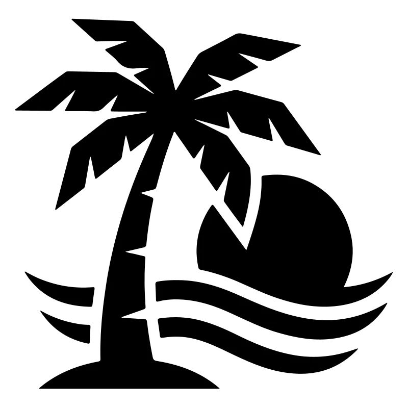 Palm Tree Beach Sun