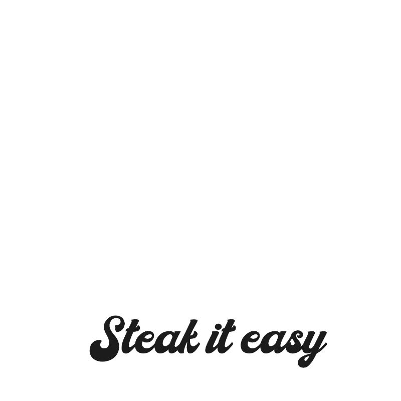 Steak It Easy Grilling Grill Grill Master cadeau