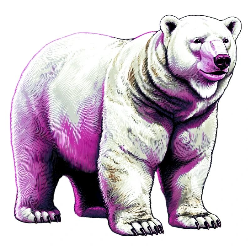 Weißer Eisbär
