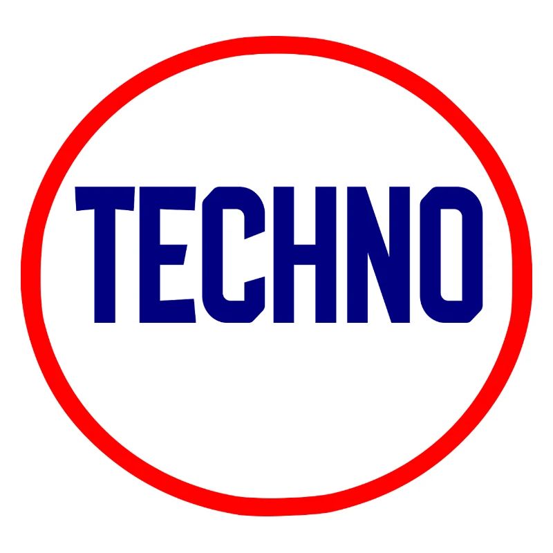 Techno Pulse Circle Logo