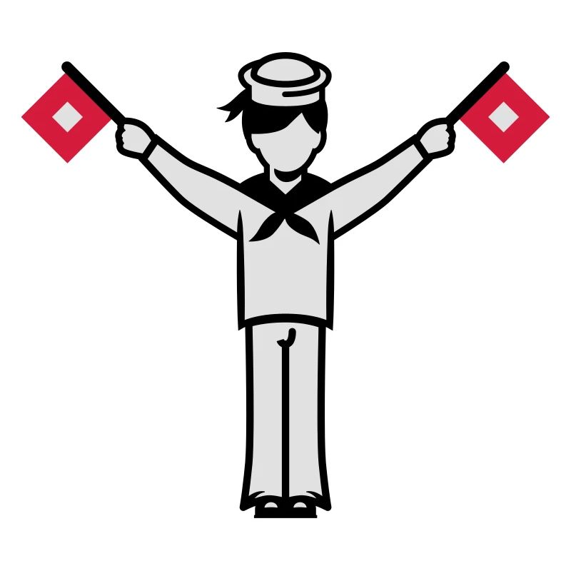 Sailor U Winker alphabet