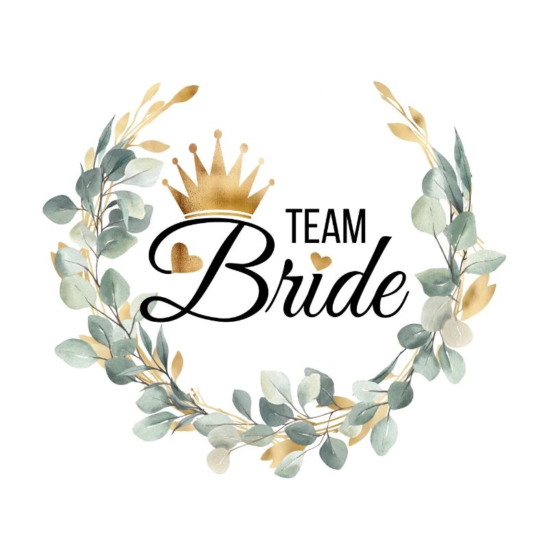 Team Bride! Wreath & crown design, customisable