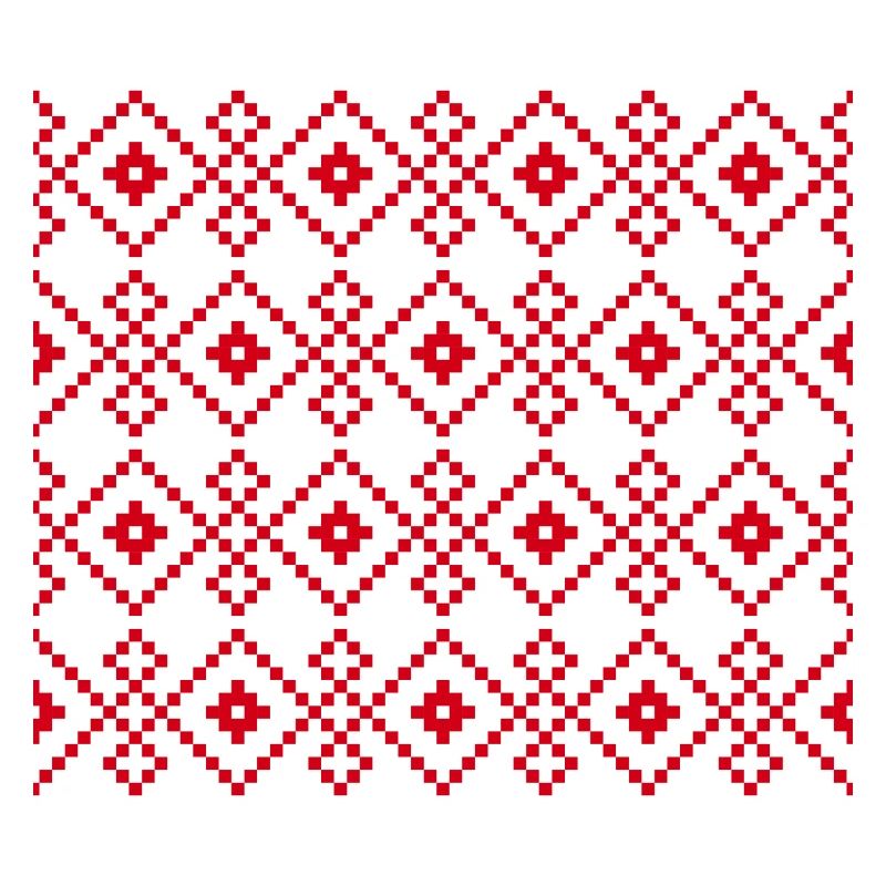 Weihnachtlicher einfarbiger Pullover (rot)