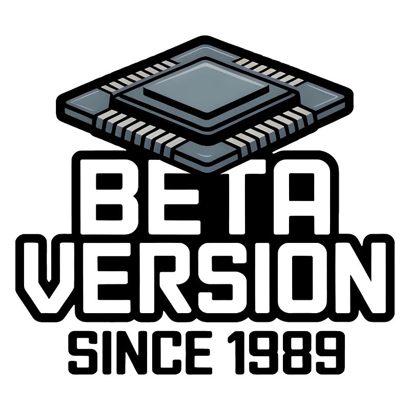 Futuristic Computer Chip Analog Printing