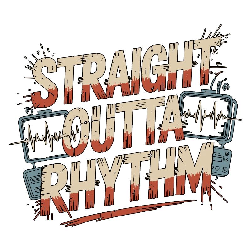 Cardiac Tech Straight Outta Rhythm Echo Tech