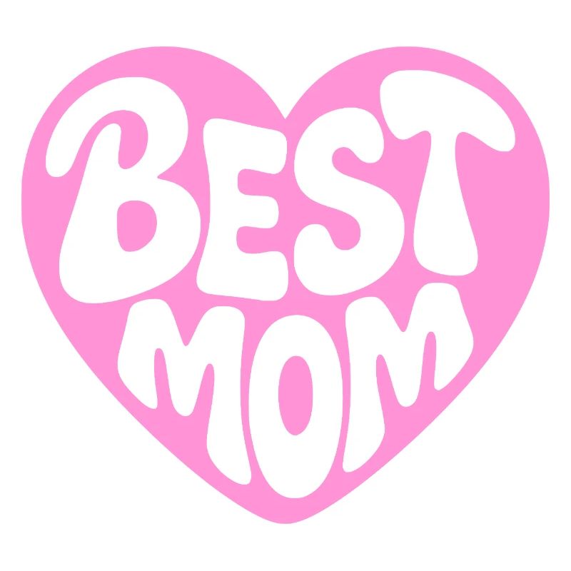 Beste Mama Herzdesign