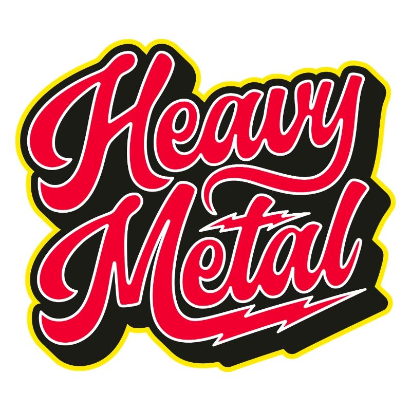 Heavy Metal Bold 3D Script