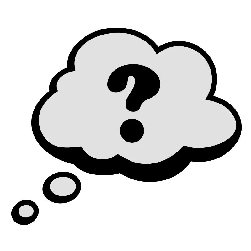 Bulle Comiques point d'interrogation