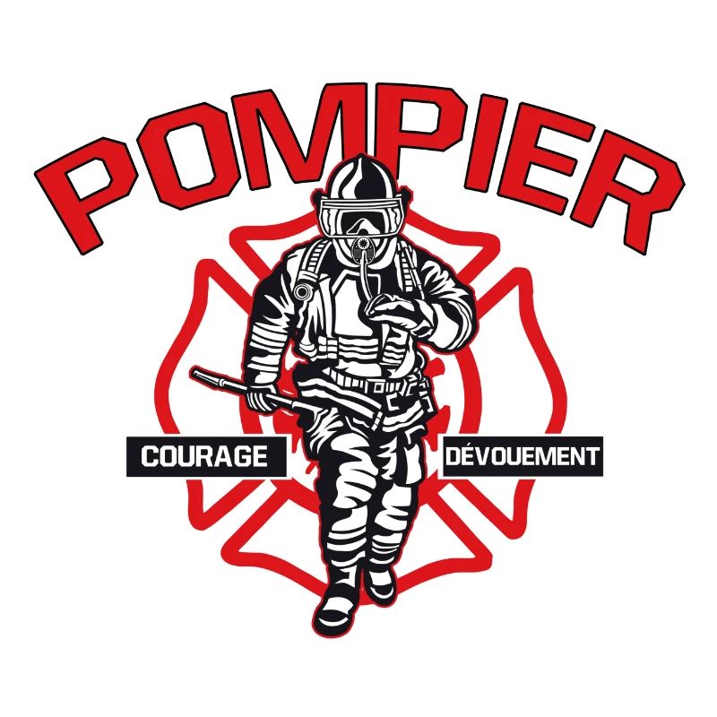 FIREFIGHTER courage dedication