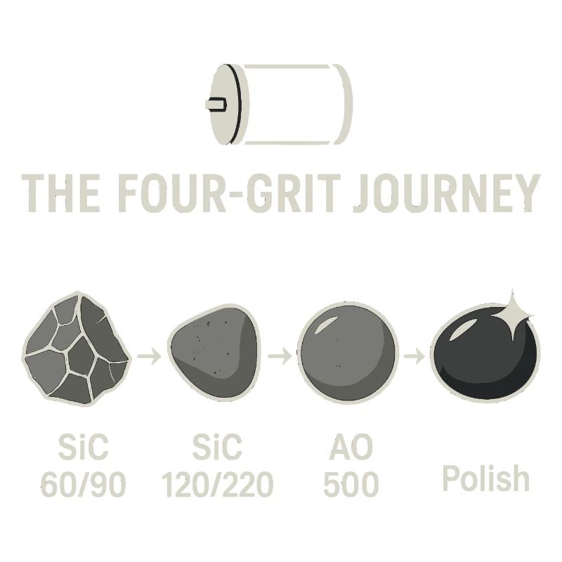 The four-step grinding process