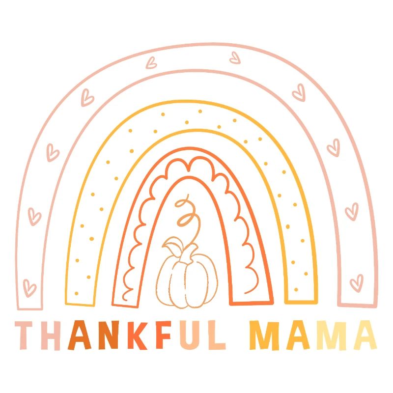 Thanksgiving Mama Mutter Oma Großmutter