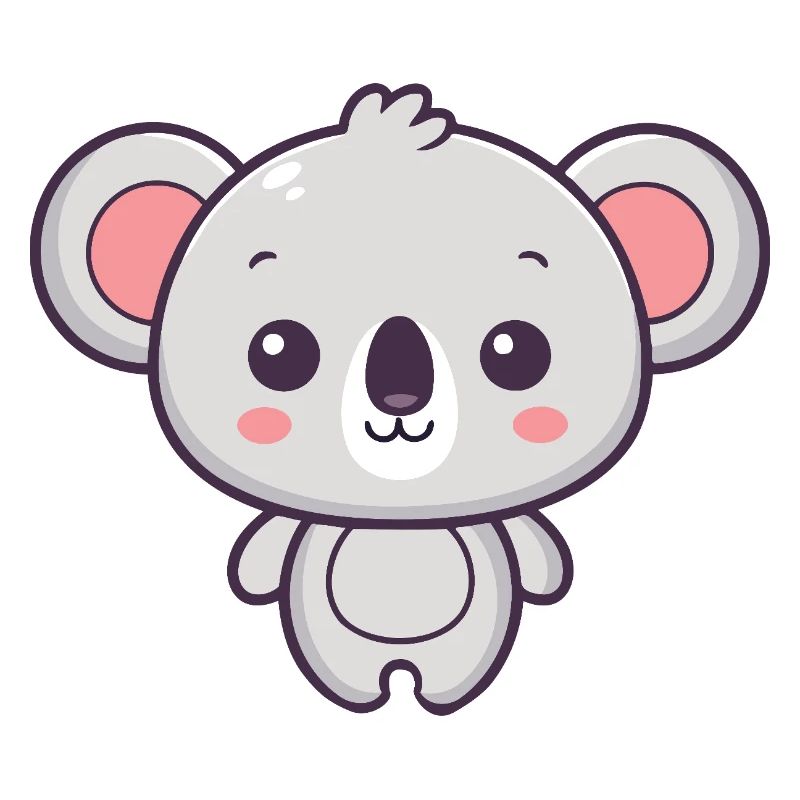 Koala Soft Pastel Drawing