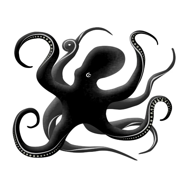 Octopus Silhouette