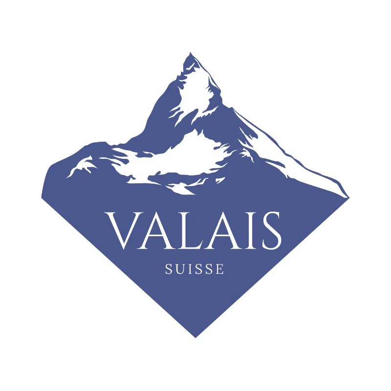Conception des Alpes du Valais en Suisse