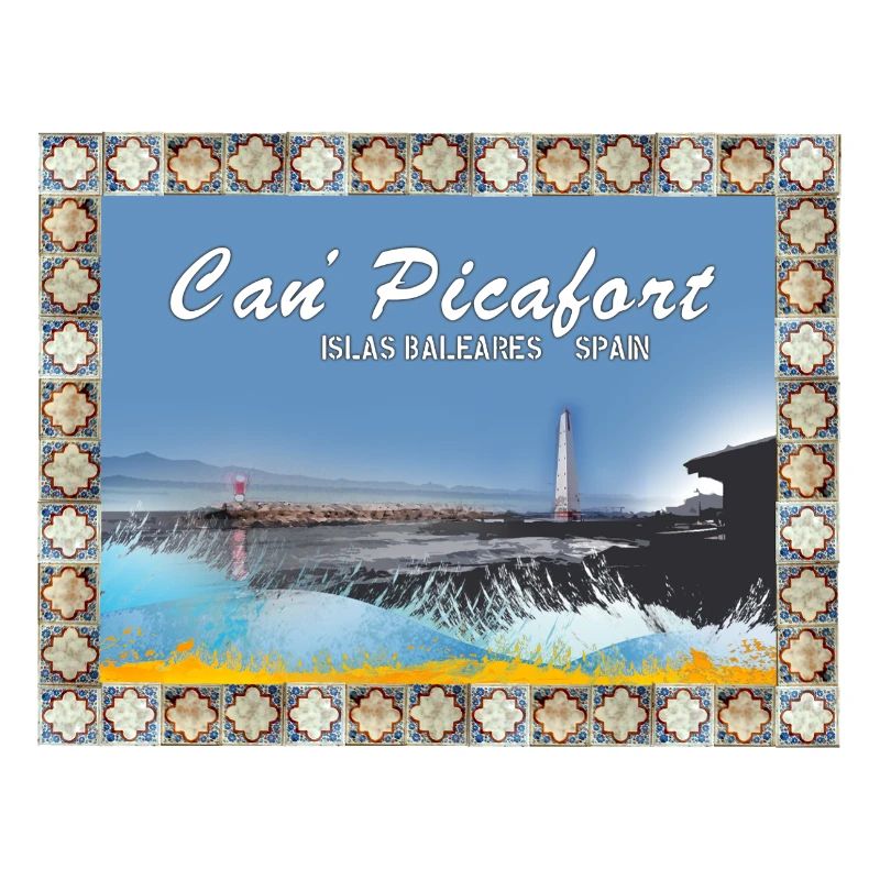 Can Picafort Illustration côtière