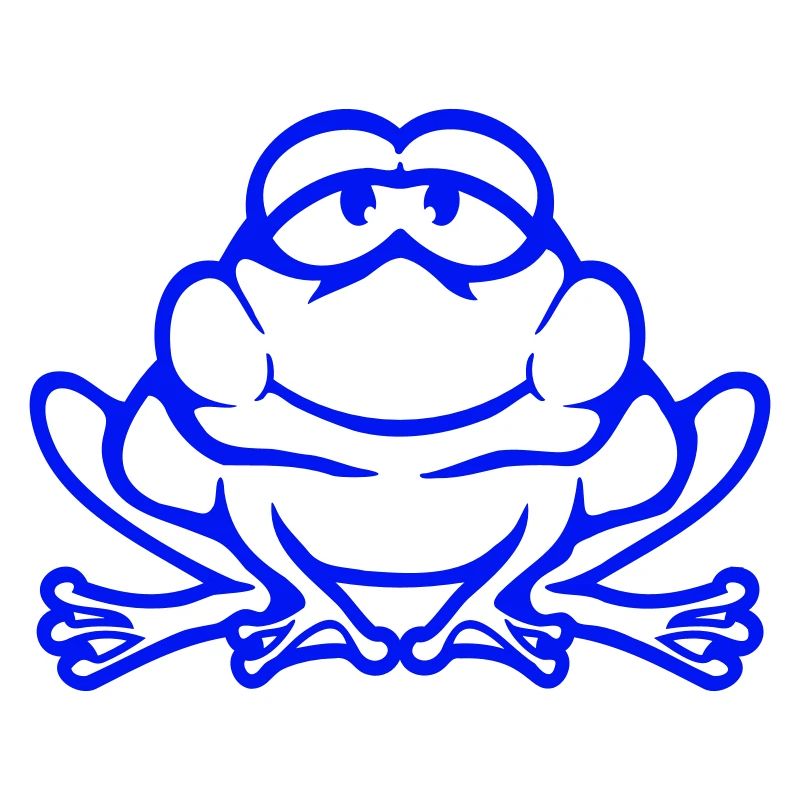 Frog Toad Smiles Funny Comic Happy Cute