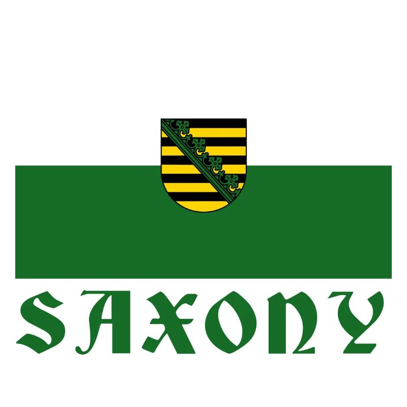 Conception de l’emblème du drapeau de la Saxe