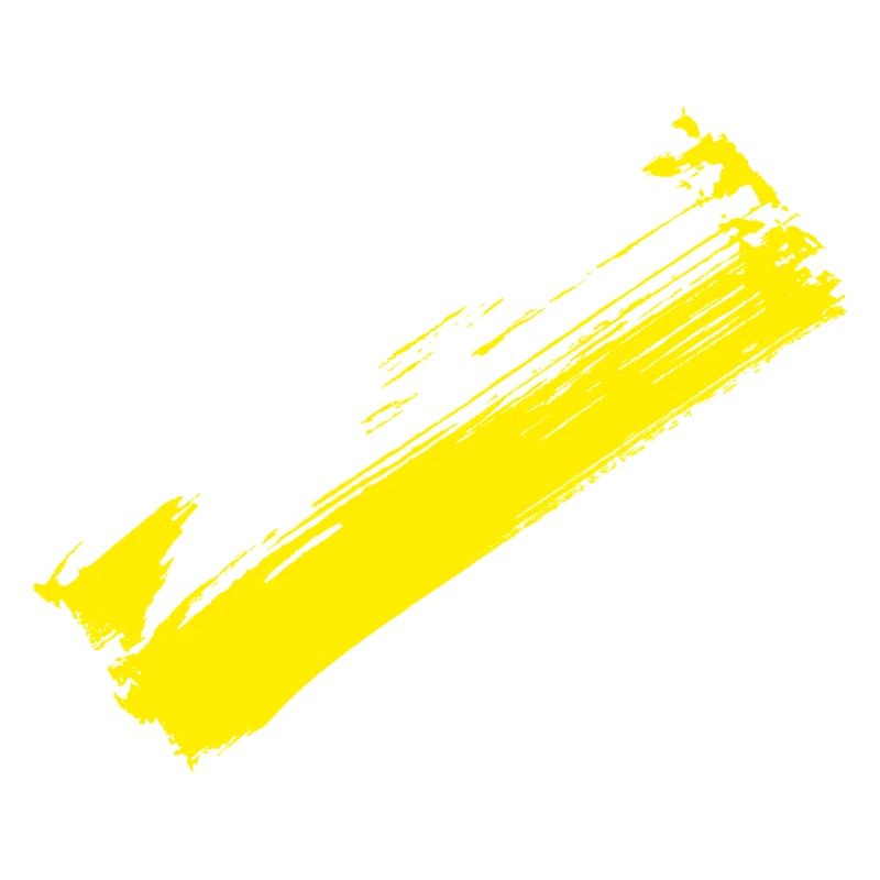 Brush Style Stripe - Diagonal Yellow