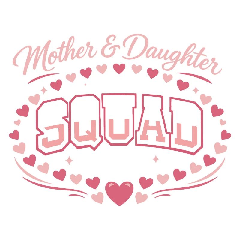 Mutter-Tochter-Trupp | Pink Komplizen Geschenk