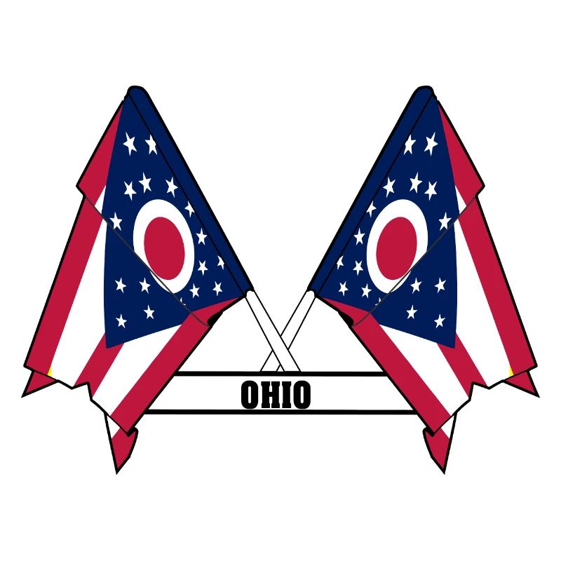 wee flags text OHIO