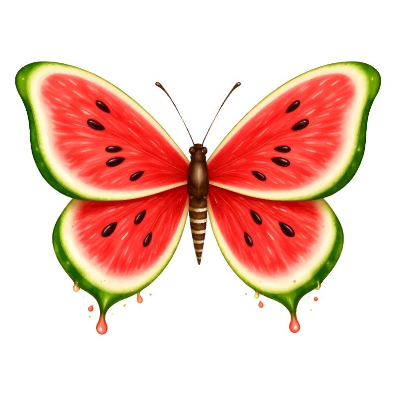 Summer Melon Butterfly