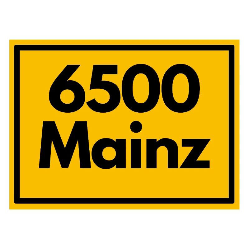 OLD POSTCODE POSTCODE RETRO 6500 MAINZ MEEENZ