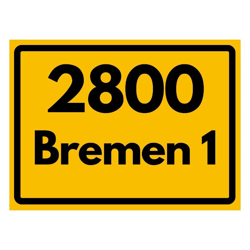 OLD POSTCODE POSTCODE RETRO 2800 BREMEN 1 – HANSE