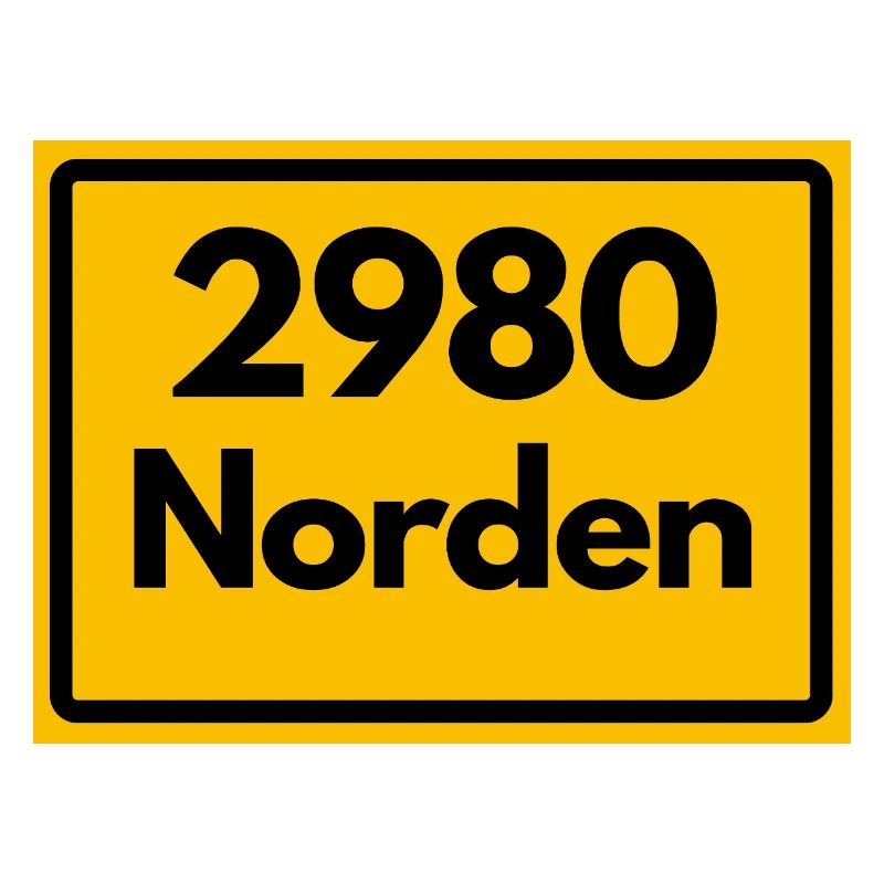 OLD POSTCODE ZIP CODE RETRO 2980 NORTH EAST FRISIA