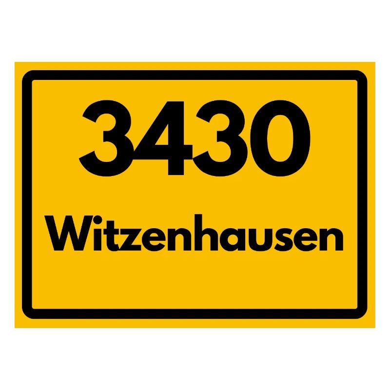 OLD POSTCODE ZIP CODE RETRO 3430 WITZENHAUSEN