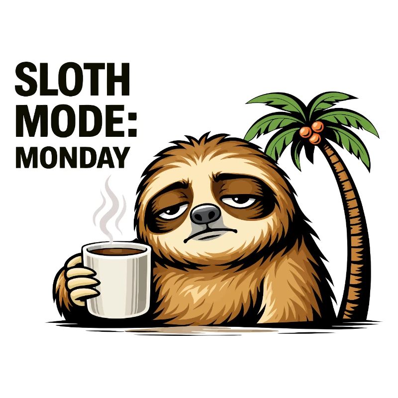 Sloth Mode Monday Coffee