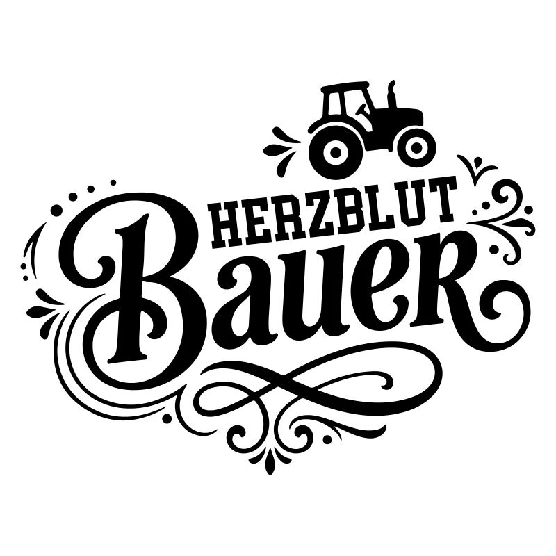 Herzblut Bauer Traktor