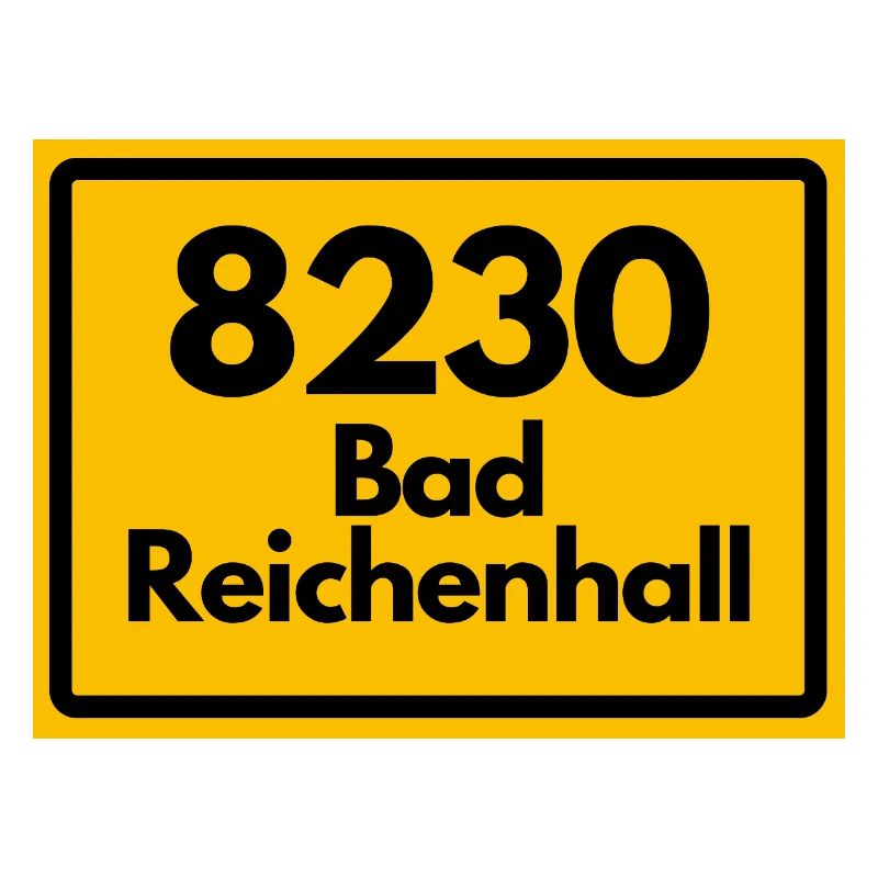 OLD POSTCODE RETRO 8230 BAD REICHENHALL HEIMA