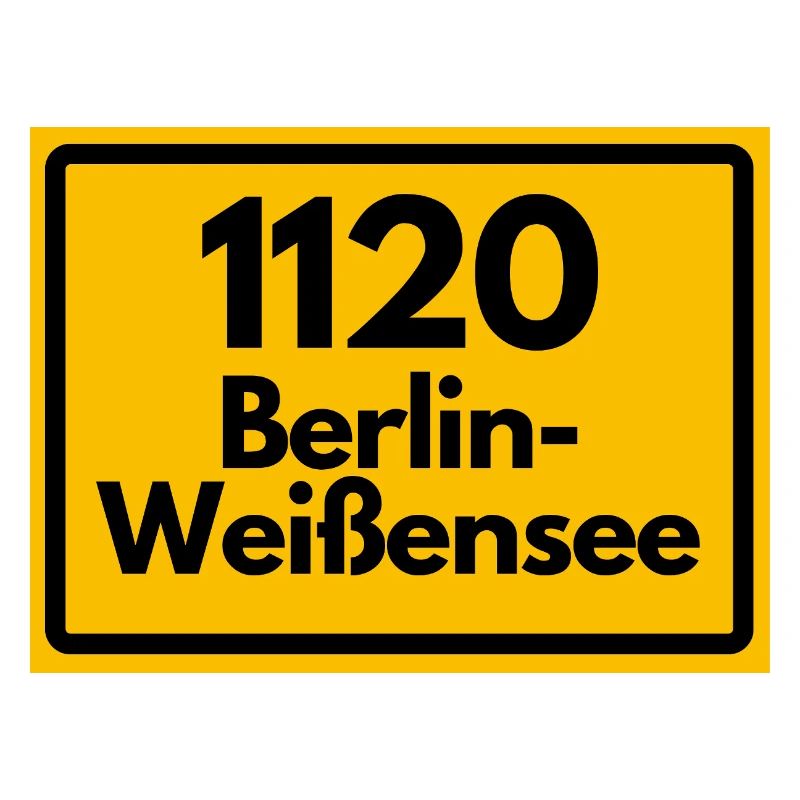 ALTE POSTLEITZAHL PLZ RETRO 1120 BERLIN WEISSENSEE