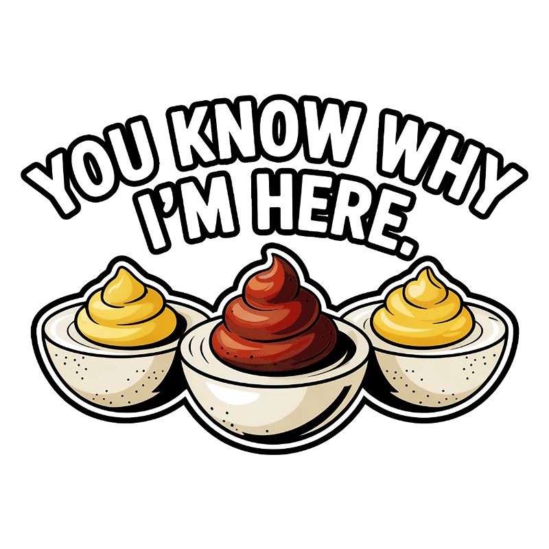 Deviled Egg Lover Chemise de nourriture drôle