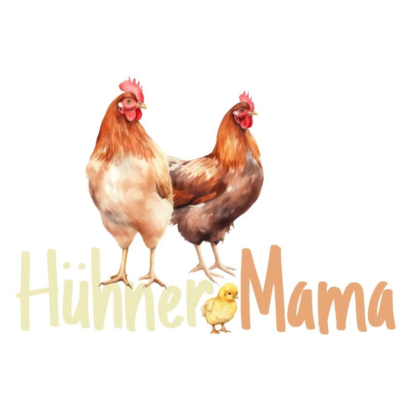 Hühner Mama Muttertag Mutterschaft Mama Elternteil