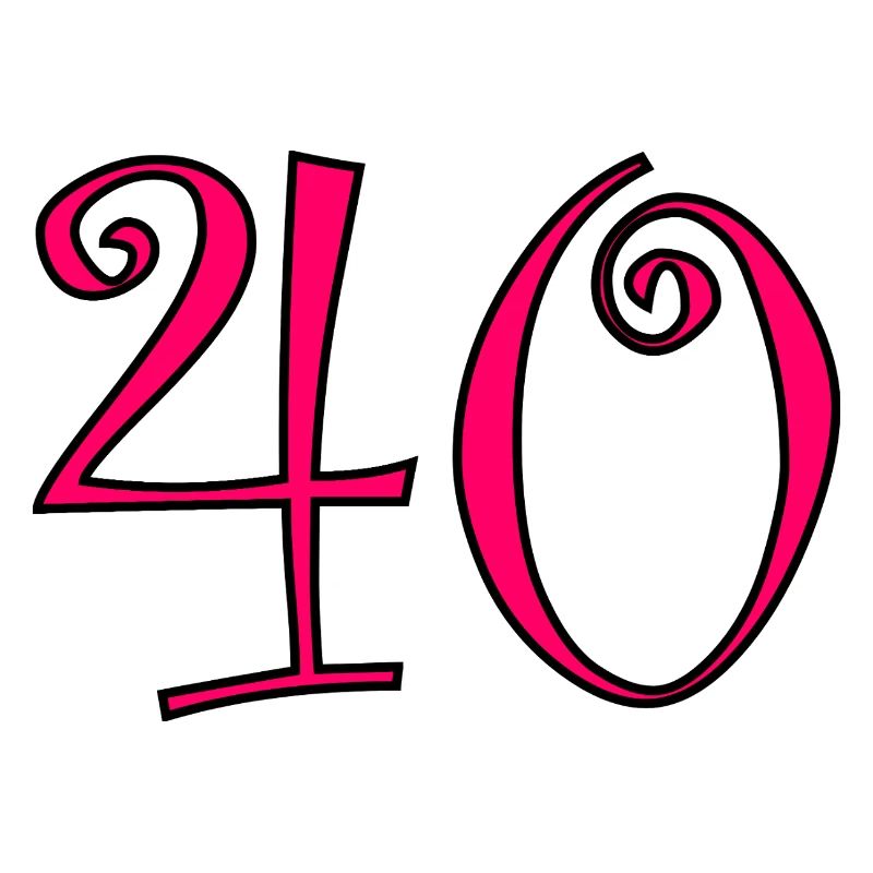 40. 40 ANS. 40e ANNIVERSAIRE. ANNIVERSAIRE 40 ANS.