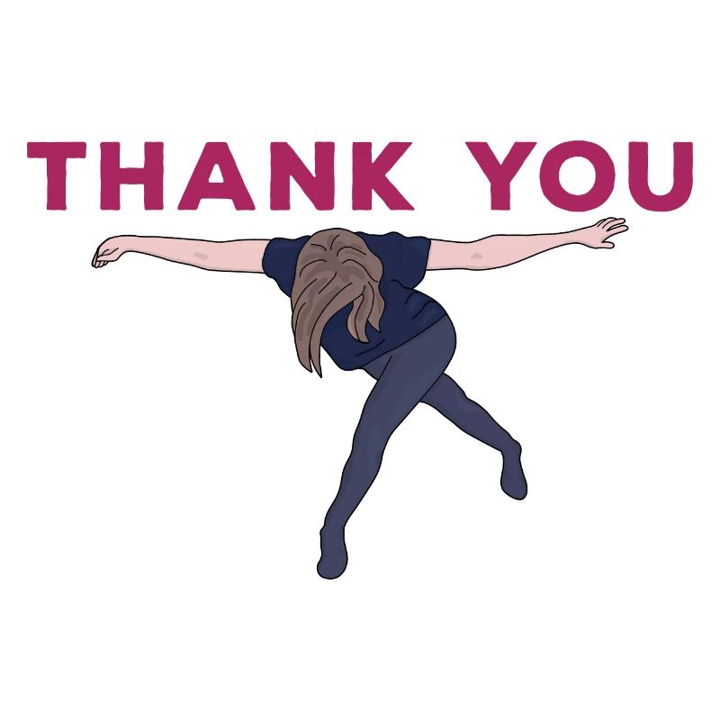 Thank You bowing funny meme