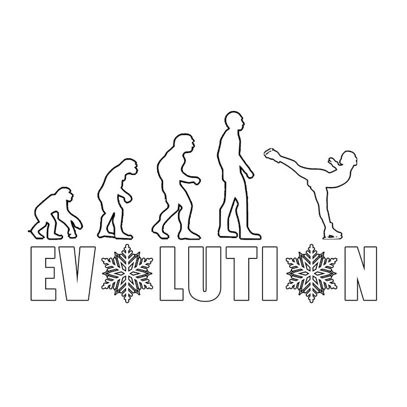 EVOLUTION EISKUNSTLAUF WINTER SCHNEE