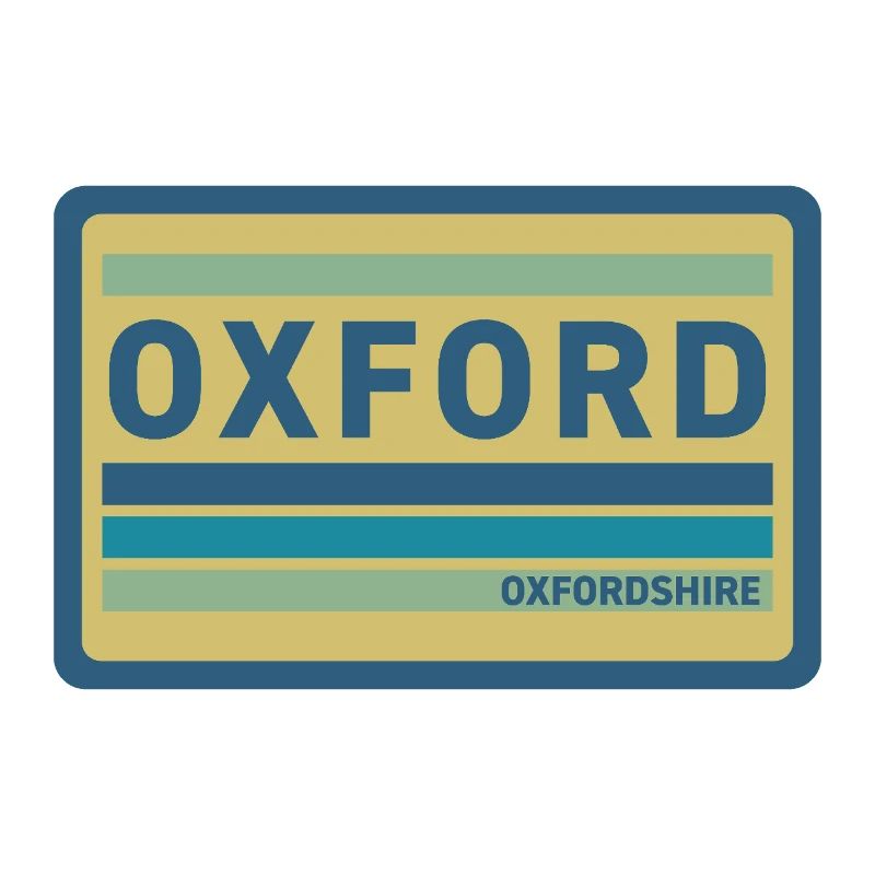 Oxford Stil Abzeichen Vintage Patch