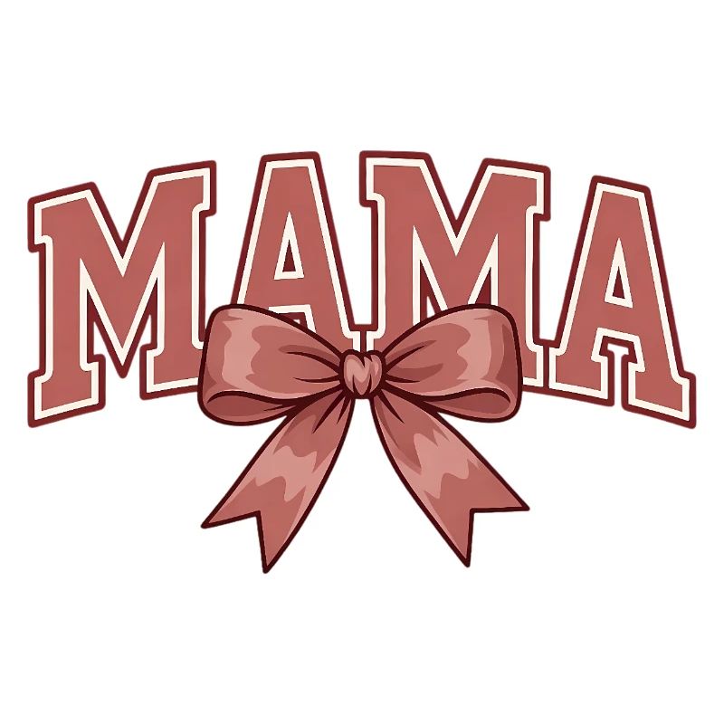 Mom Bow – Un design statement de maman mignon