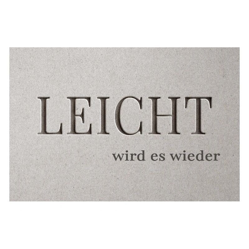 LEICHT wird es wieder