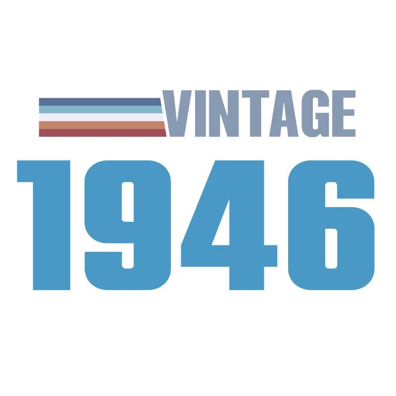 Tee 80 Ans Space Né(e) 1946