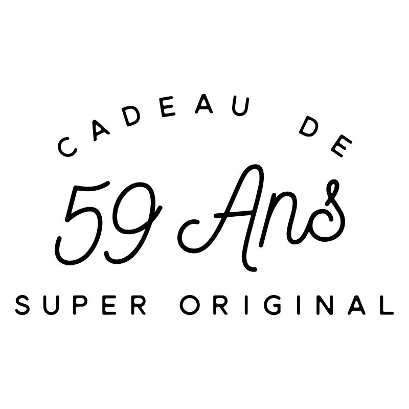 Cadeau 59 ans  