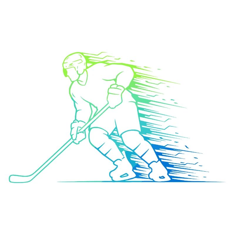 Eishockey Eishockeyspieler Mann