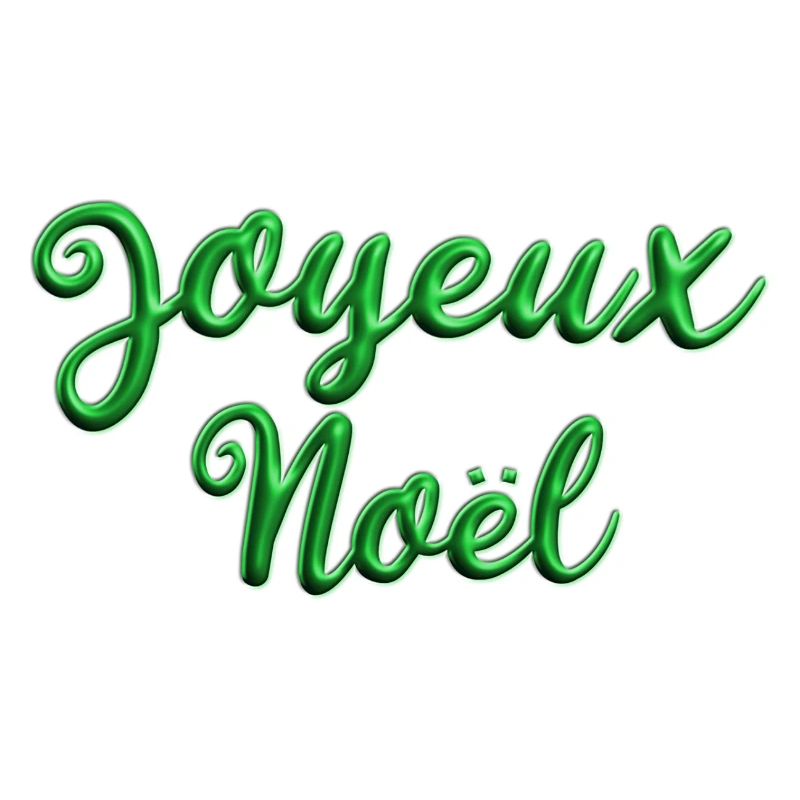 Joyeux Noël Vert Sapin