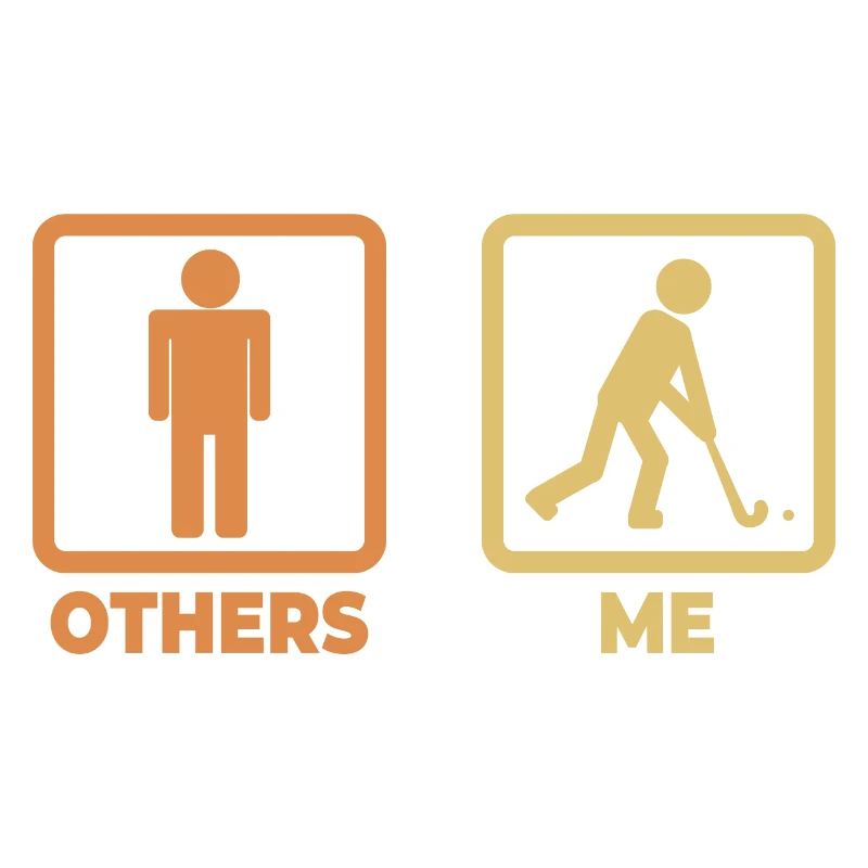 Field Hockey Stick Figures