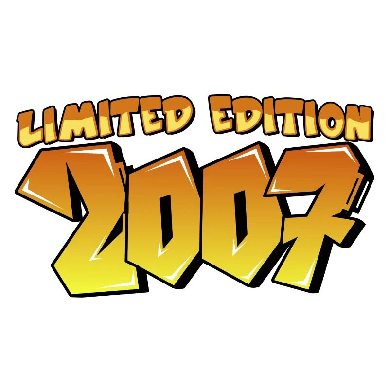 limited edition 2007 graffiti Geburtstagsparty