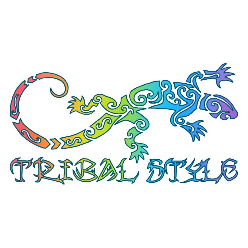 Polynesian rainbow lizard